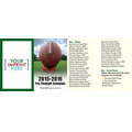 Pro Football Season Schedule Pocket Pamphlet